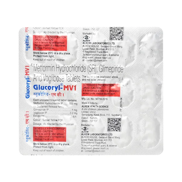 Glucoryl-MV1 Tablet