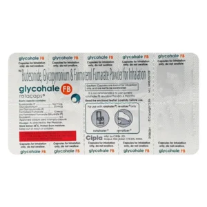 Glycohale FB Rotacap 400/12/25mcg - Budesonide Formoterol Glycopyrronium