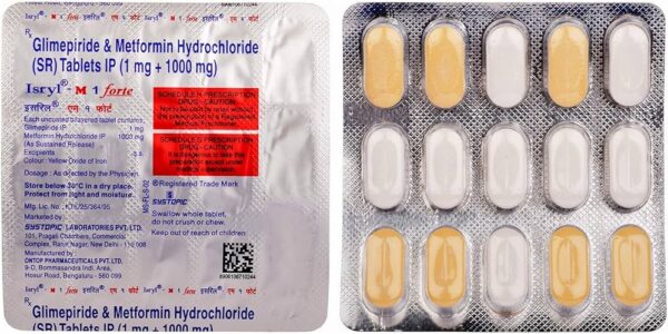 Isryl-M 1 Forte Tablet