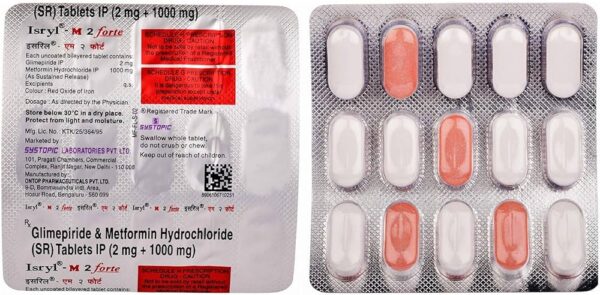 Isryl-M 2 Forte Tablet