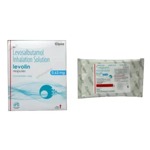 Levolin 0.63mg Respules