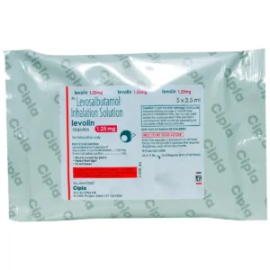 Levolin 1.25mg Respules