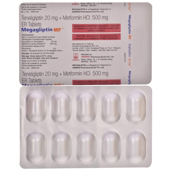 Megagliptin MF Tablet