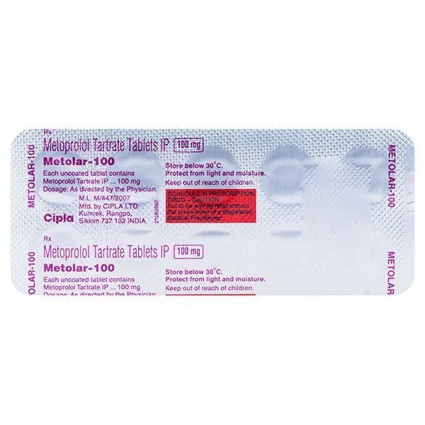 Metolar-100 Tablet