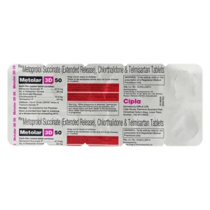 Metolar 3D 50 Tablet