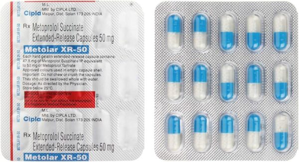 Metolar XR-50 Capsule
