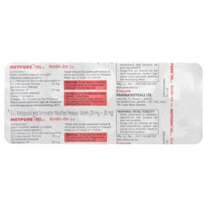 Metpure-Tel 20 Tablet