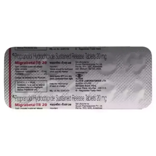 Migrabeta-TR 20 Tablet