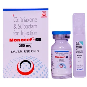 Monocef-SB 250mg Injection
