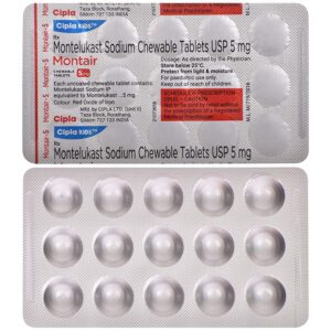 Montair 5mg Chewable Tablet
