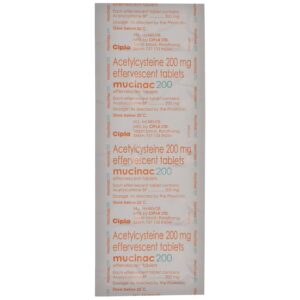 Mucinac 200 Effervescent Tablet