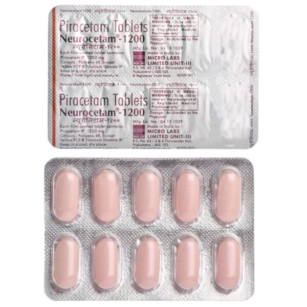 Neurocetam-1200 Tablet