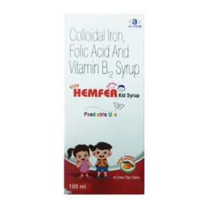 New Hemfer Kid Syrup, Hemfer Syrup for kids, Hemfer Kid Syrup uses, Hemfer Kid Syrup price, Alkem Pharma Hemfer Syrup