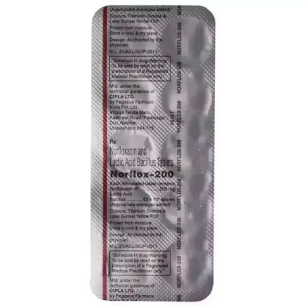 Norflox-200 Tablet