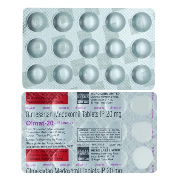 Olmat-20 Tablet