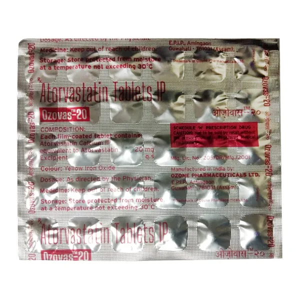 Ozovas-20 Tablet