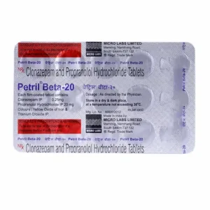 Petril Beta-20 Tablet