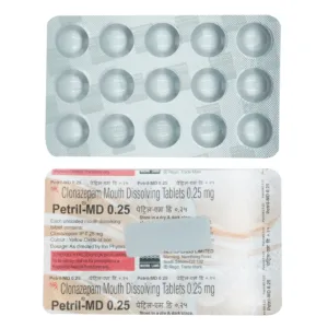 petril md 0.25mg tablet