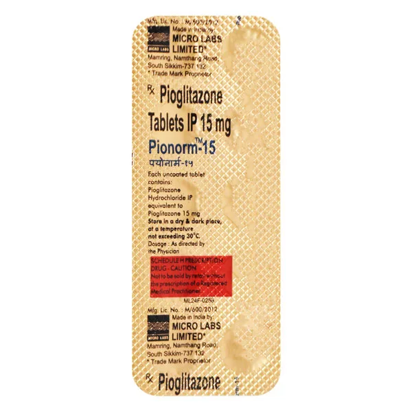 Pionorm-15 Tablet