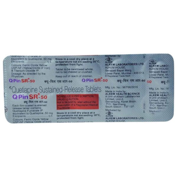 Q-Pin SR 50 Tablet