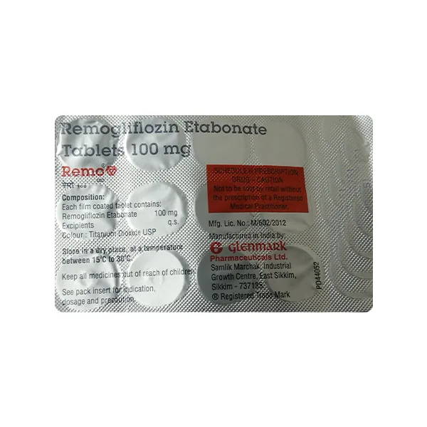 Remo 100mg Tablet