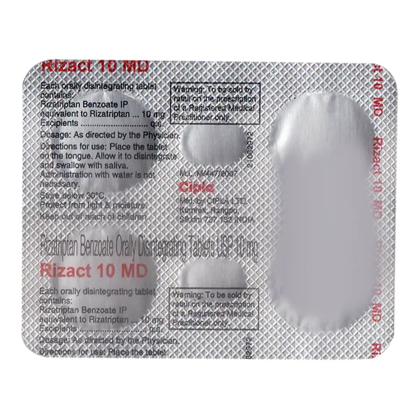Rizact 10 MD Tablet