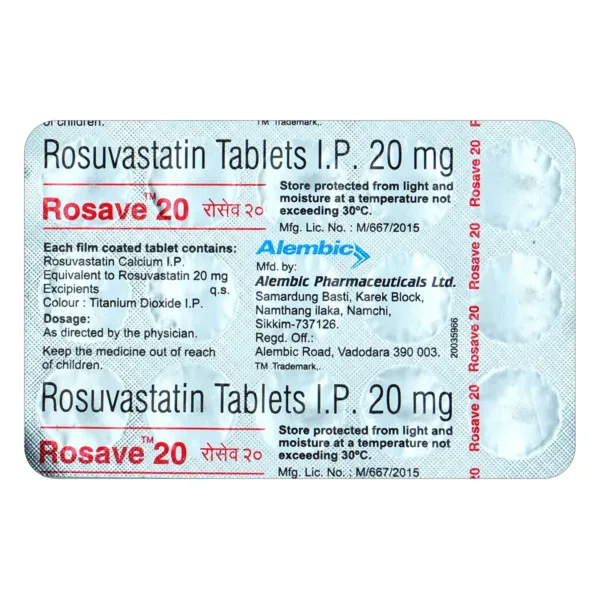Rosave 20 Tablet