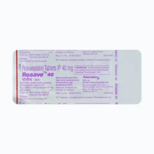 "Rosave 40 Tablet, Rosave 40 Tablet price, Rosave 40 Tablet alternatives, Rosuvastatin"