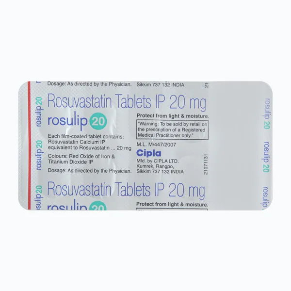 Rosulip 20 Tablet