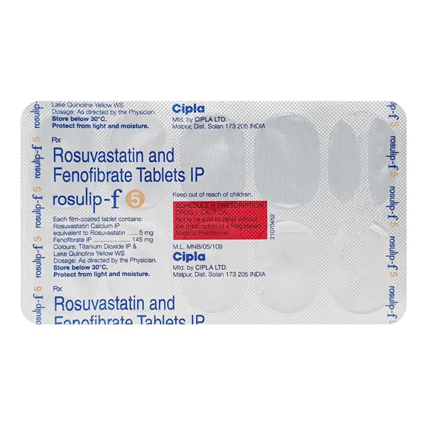 Rosulip-F 5 Tablet