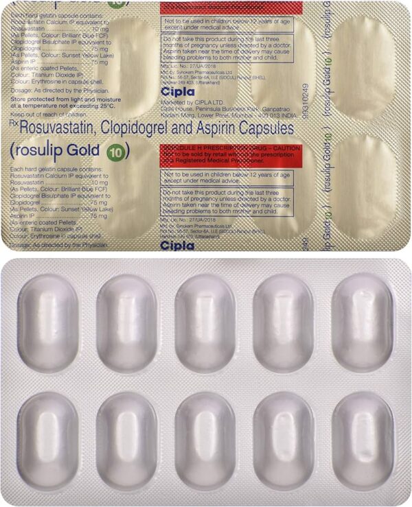 Rosulip Gold 10 Capsule