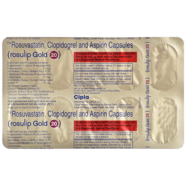Rosulip Gold 20 Capsule