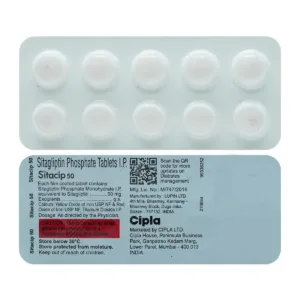 Sitacip 50 Tablet