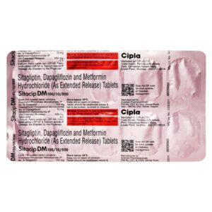 Sitacip DM 10/500/100 Tablet