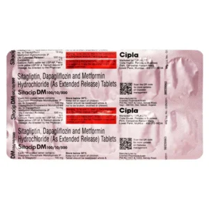 Sitacip DM 10/500/100 Tablet