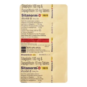 Sitanorm-D 100/10 Tablet