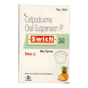 Swich 50 Dry Syrup, Swich 50 uses, Swich 50 price, Alkem Swich 50, Vitamin D3 syrup for children, pediatric bone health supplement