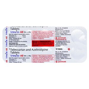 Telma AZ 80mg/8mg Tablet