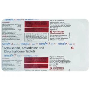 Telma ACT 40/5/12.5 Tablet