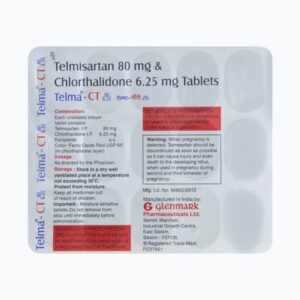 Telma-CT 80/6.25 Tablet