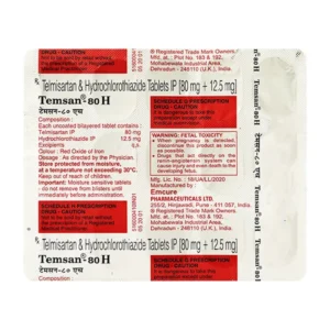 Temsan-80 H Tablet