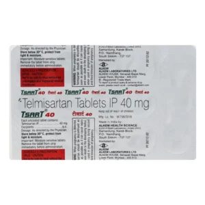 Tsart 40 Tablet, Tsart 40 Tablet price, Telmisartan 40mg, Alkem Pharma Tsart 40, Tsart 40 online, hypertension medicine