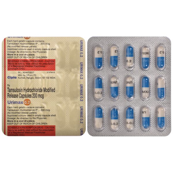 Urimax 0.2 Capsule