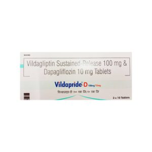 Vildapride-D 100mg/10mg Tablet