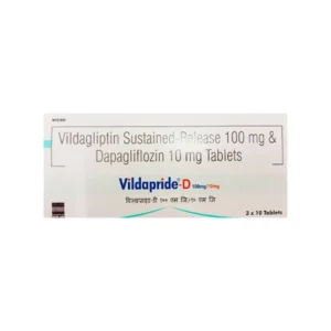 Vildapride-D 100mg/10mg Tablet