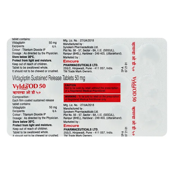 Vylda OD 50 Tablet