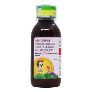 "Wikoryl AF Syrup, Wikoryl AF Syrup price, Wikoryl AF Syrup alternatives, Chlorpheniramine Maleate+Phenylephrine"