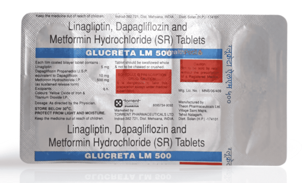 Glucreta LM 500 Tablet