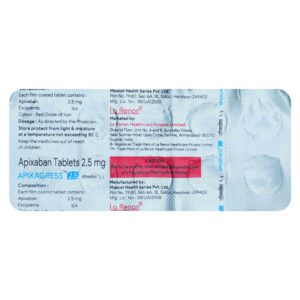 Apixagress 2.5mg Tablet