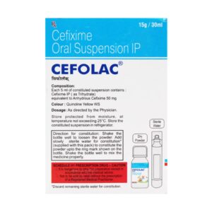Cefolac 50mg Oral Suspension